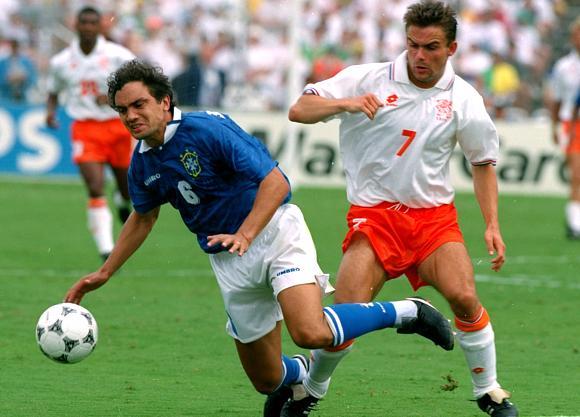 Seleções Imortais – Brasil 1994 10 Branco and Marc Overmars