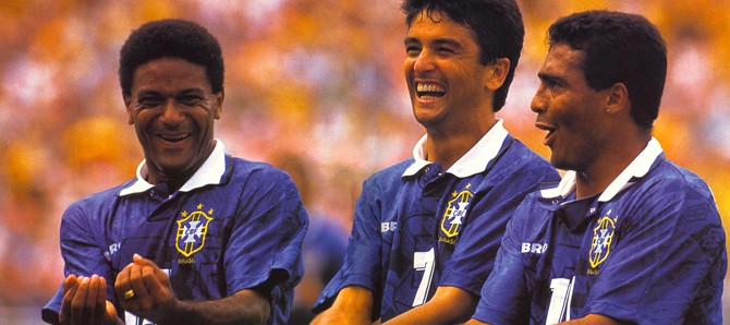 Seleções Imortais – Brasil 1994 9 Mazinho_Bebeto_Romario_noticia_imagem