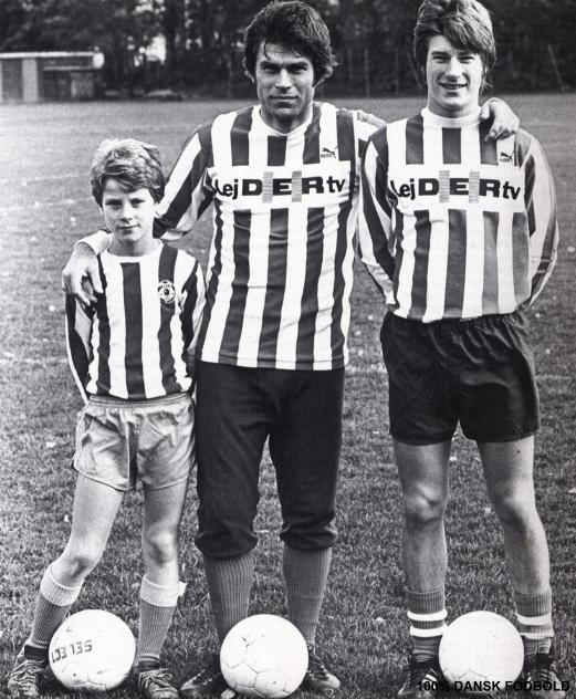 Craque Imortal – Michael Laudrup 3 Brian, Finn e Michael Laudrup.