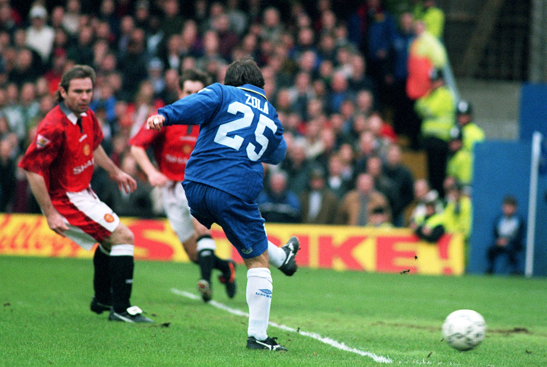 Esquadrão Imortal – Chelsea 1996-2000 37 Soccer ... Carling Premier League ... Chelsea v Manchester United