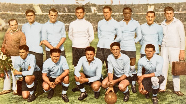 As 16 Maiores Seleções do Imortais! 14 Uruguai_1930_time