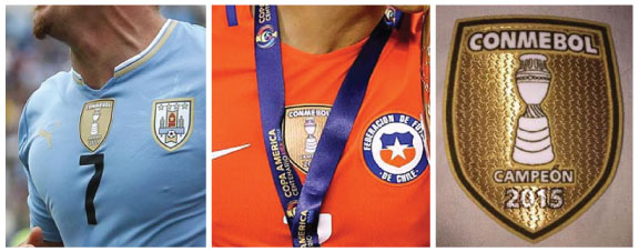 Emblemas: honrarias para poucos 71 CONMEBOL Winners Patchdet