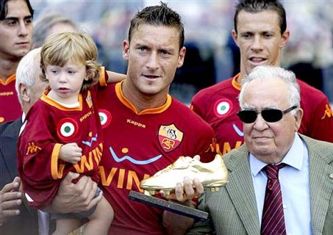 Craque Imortal - Totti 32 totti chuteira de ouro