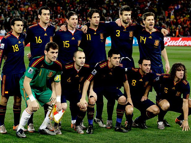 As 16 Maiores Seleções do Imortais! 13 espanha