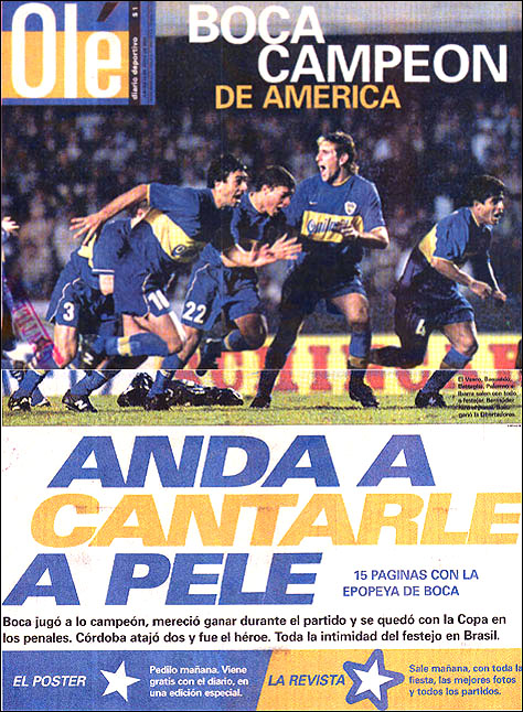 Técnico Imortal - Carlos Bianchi 21 portadaolelibertadores