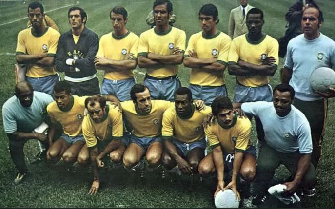 As 16 Maiores Seleções do Imortais! 18 brasil1970 time