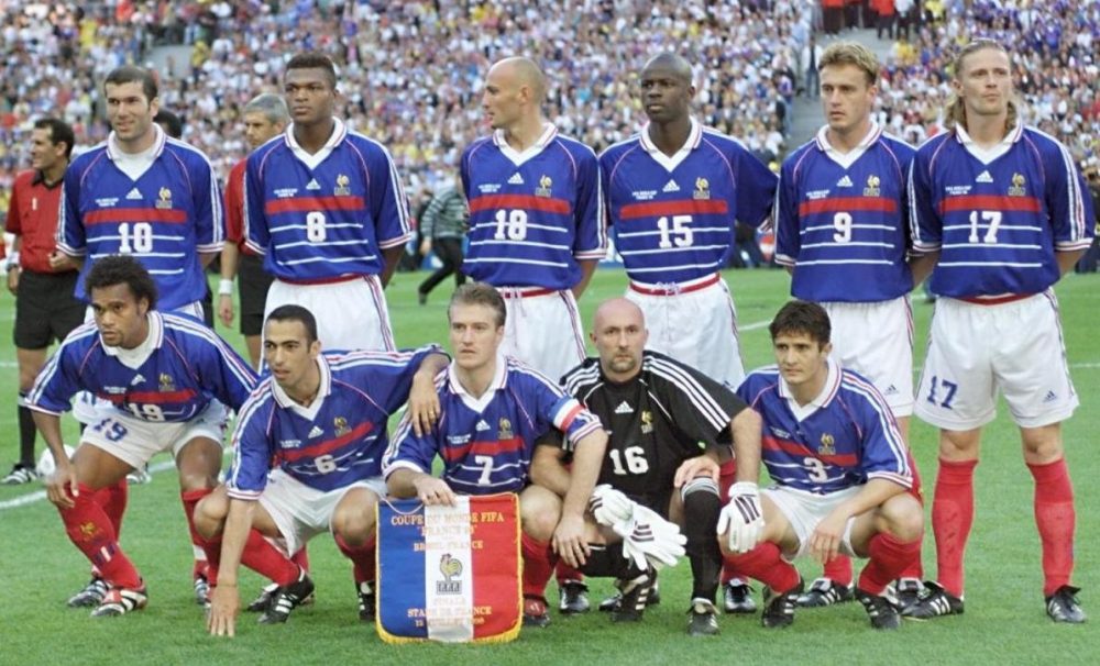 As 16 Maiores Seleções do Imortais! 8 frança 1998 e1587039112234