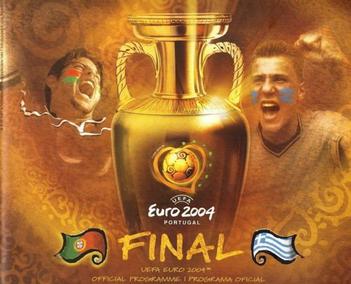 Seleções Imortais - Portugal 2004-2006 18 Euro2004matchprogramme