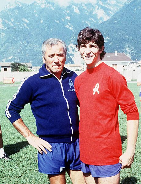 Craque Imortal - Paolo Rossi 23 Lanerossi Vicenza G. B. Fabbri e Paolo Rossi