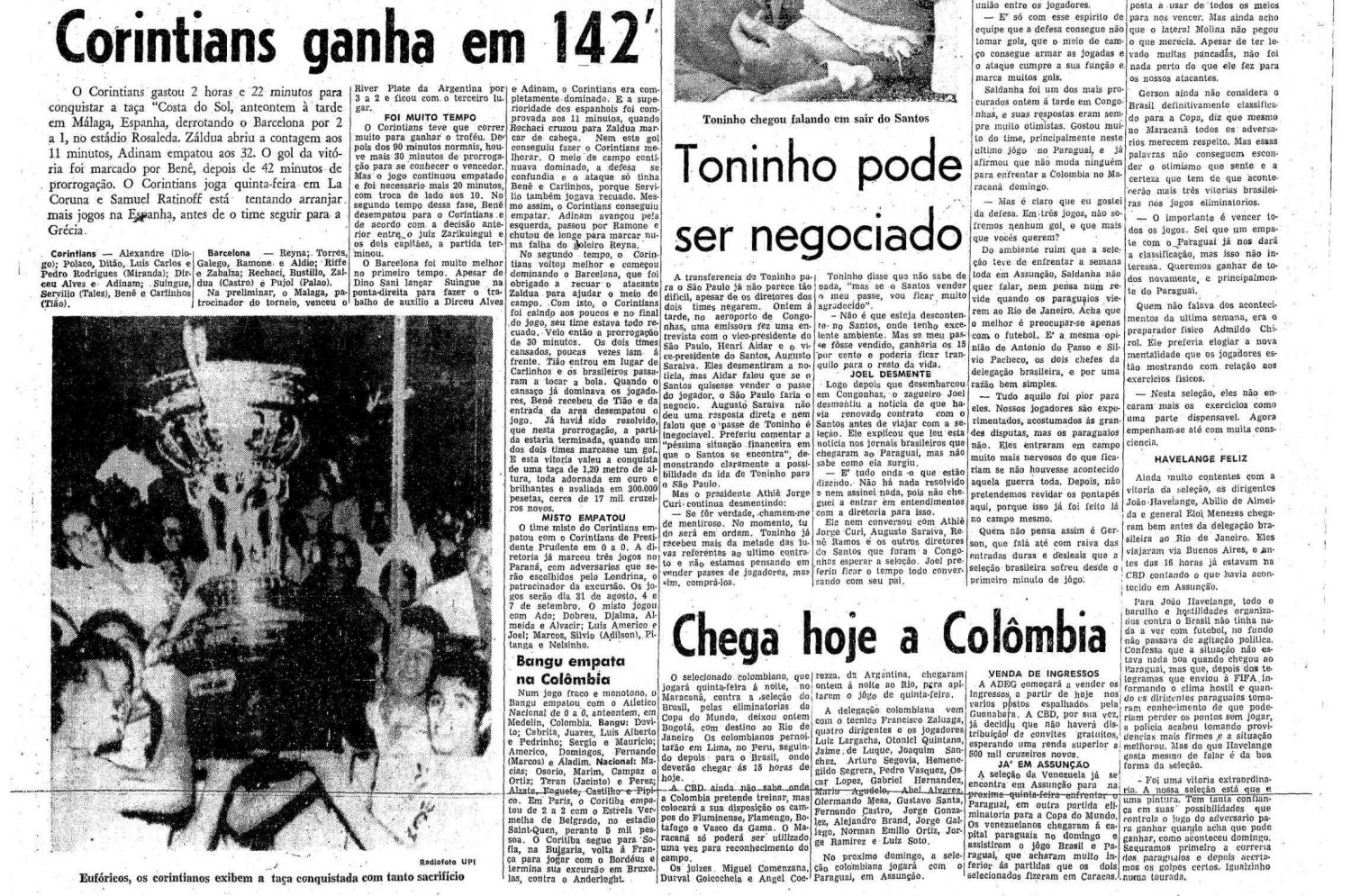 20 jogos marcantes de clubes brasileiros em torneios amistosos no exterior 10 corinthians e1609260023838