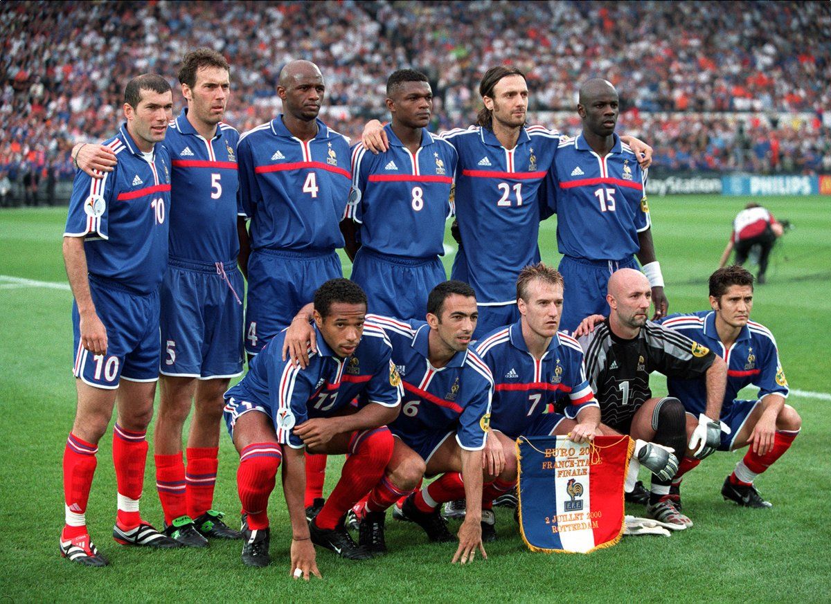 Todos os Campeões da Eurocopa 169 FRANCE 2000 TEAM