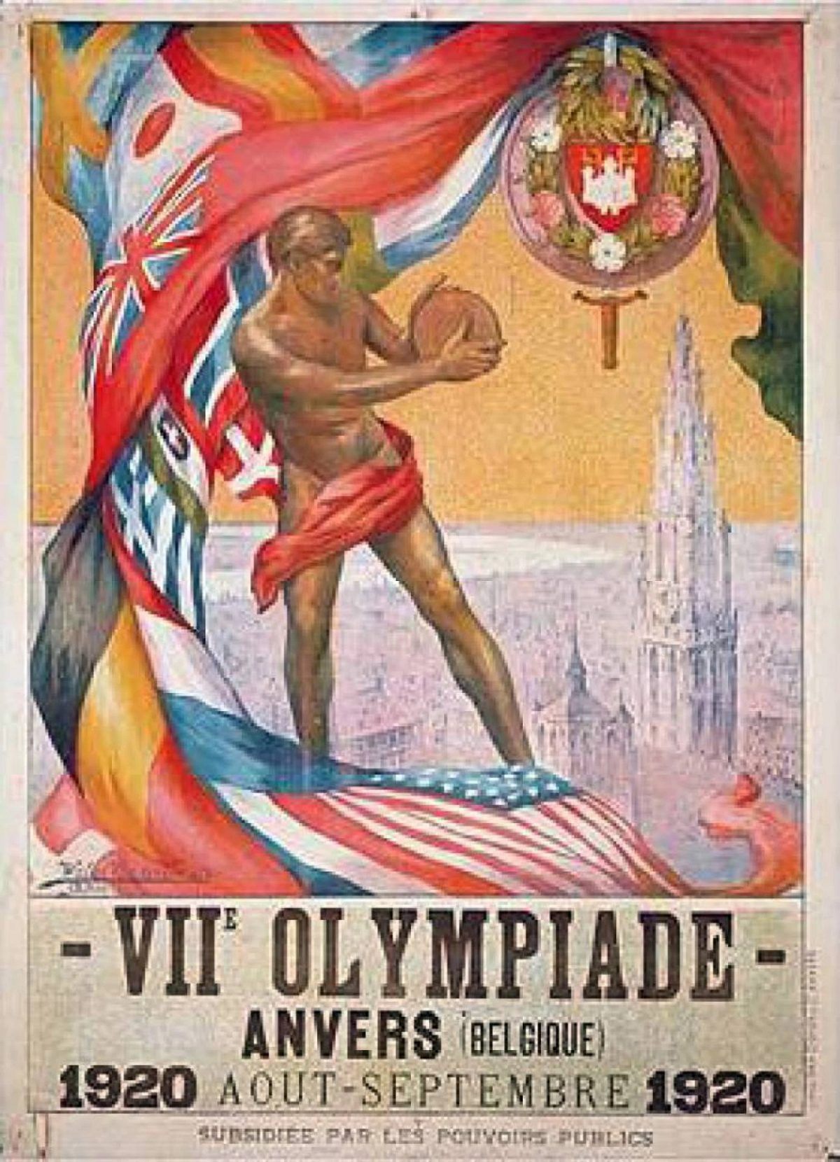 Todos os Campeões Olímpicos no Futebol 113 1920 Antuerpiaolympics poster e1627578073415