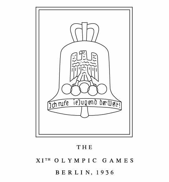 Todos os Campeões Olímpicos no Futebol 120 1936 berlin logo