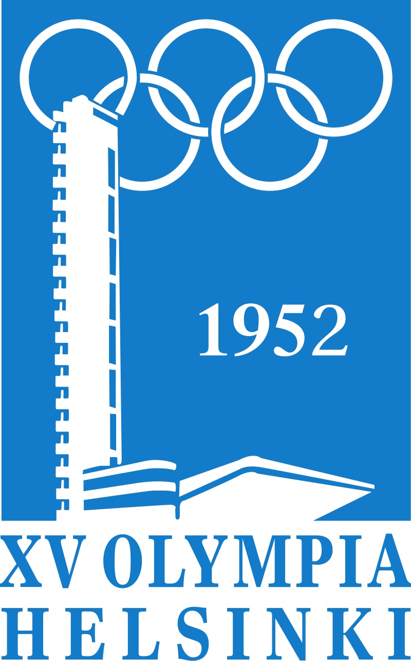 Todos os Campeões Olímpicos no Futebol 125 1952 Helsinki Olympics logo