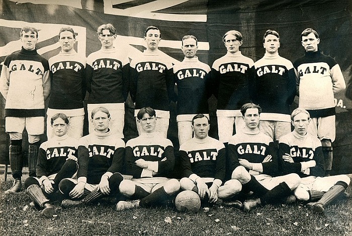 Todos os Campeões Olímpicos no Futebol 106 Galt fc canada olympic