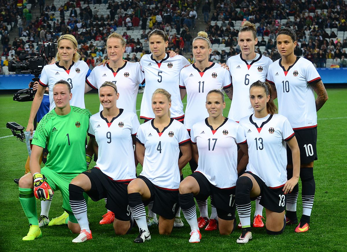 Todos os Campeões Olímpicos no Futebol 180 German football team 2016 Olympics women