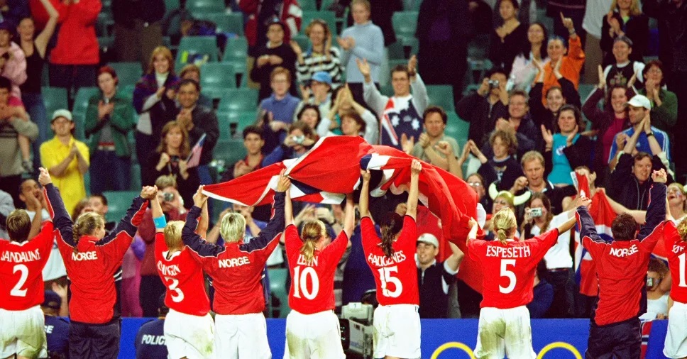 Todos os Campeões Olímpicos no Futebol 165 norway2000